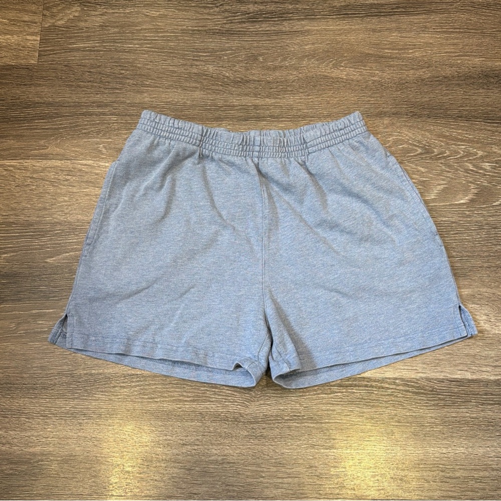 John Galt Brandy Melville Sweatshorts Shorts Pockets Blue One Size